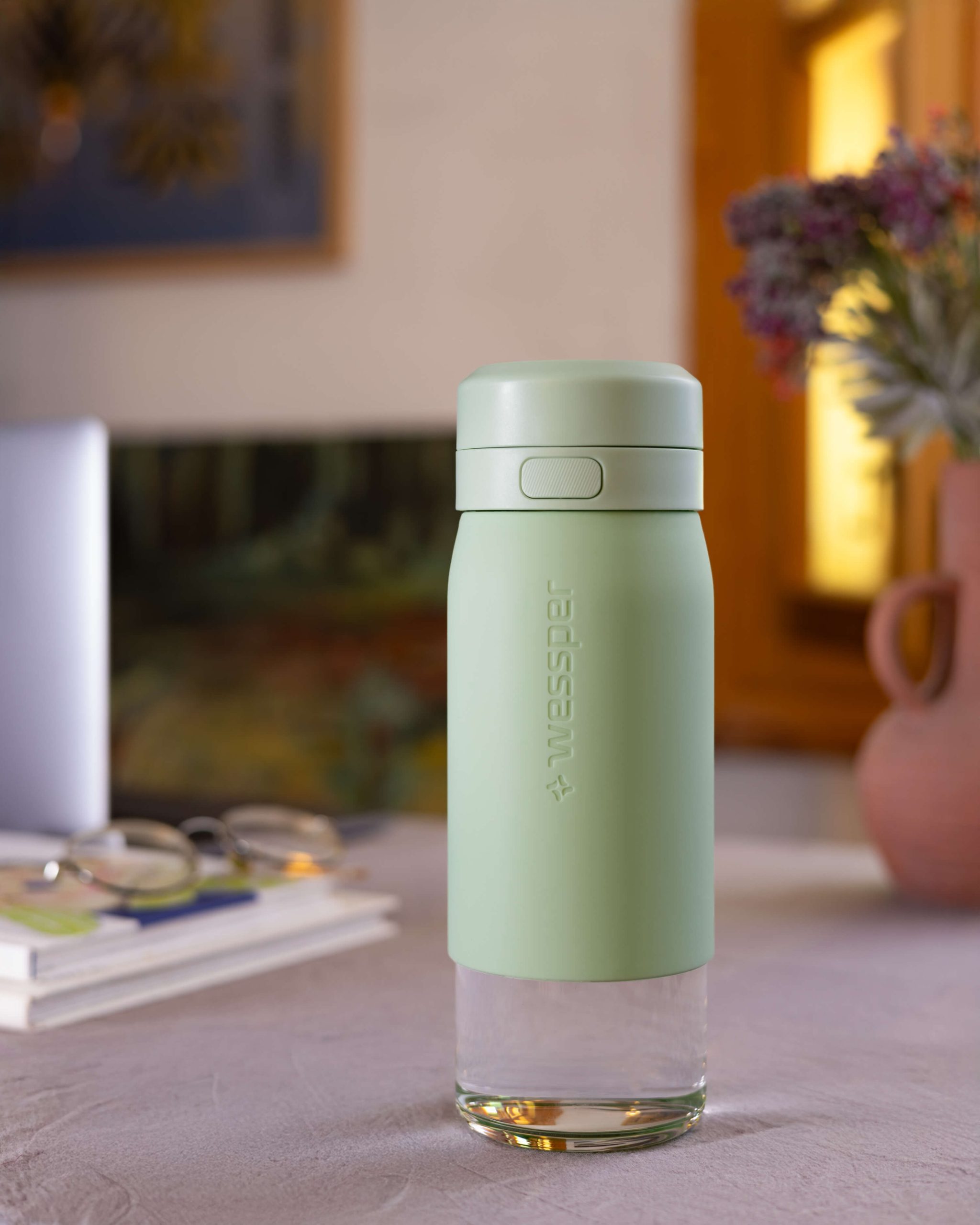 Butelka filtrująca Wessper B2 GLASS Actitex™ 500 ml Butelka filtrująca Wessper B2 GLASS Actitex™ 500 ml