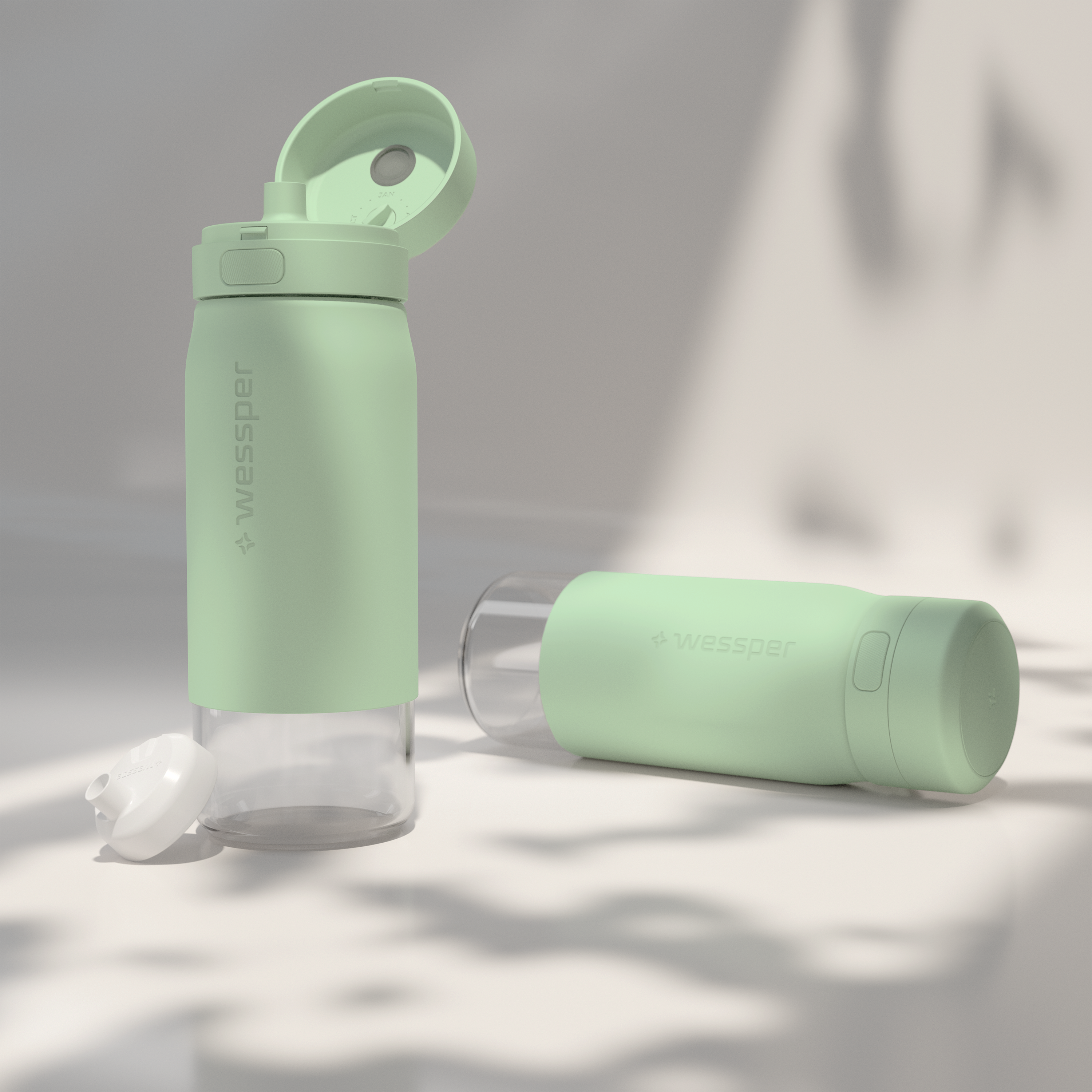 Butelka filtrująca Wessper B2 GLASS Actitex™ 500 ml Butelka filtrująca Wessper B2 GLASS Actitex™ 500 ml