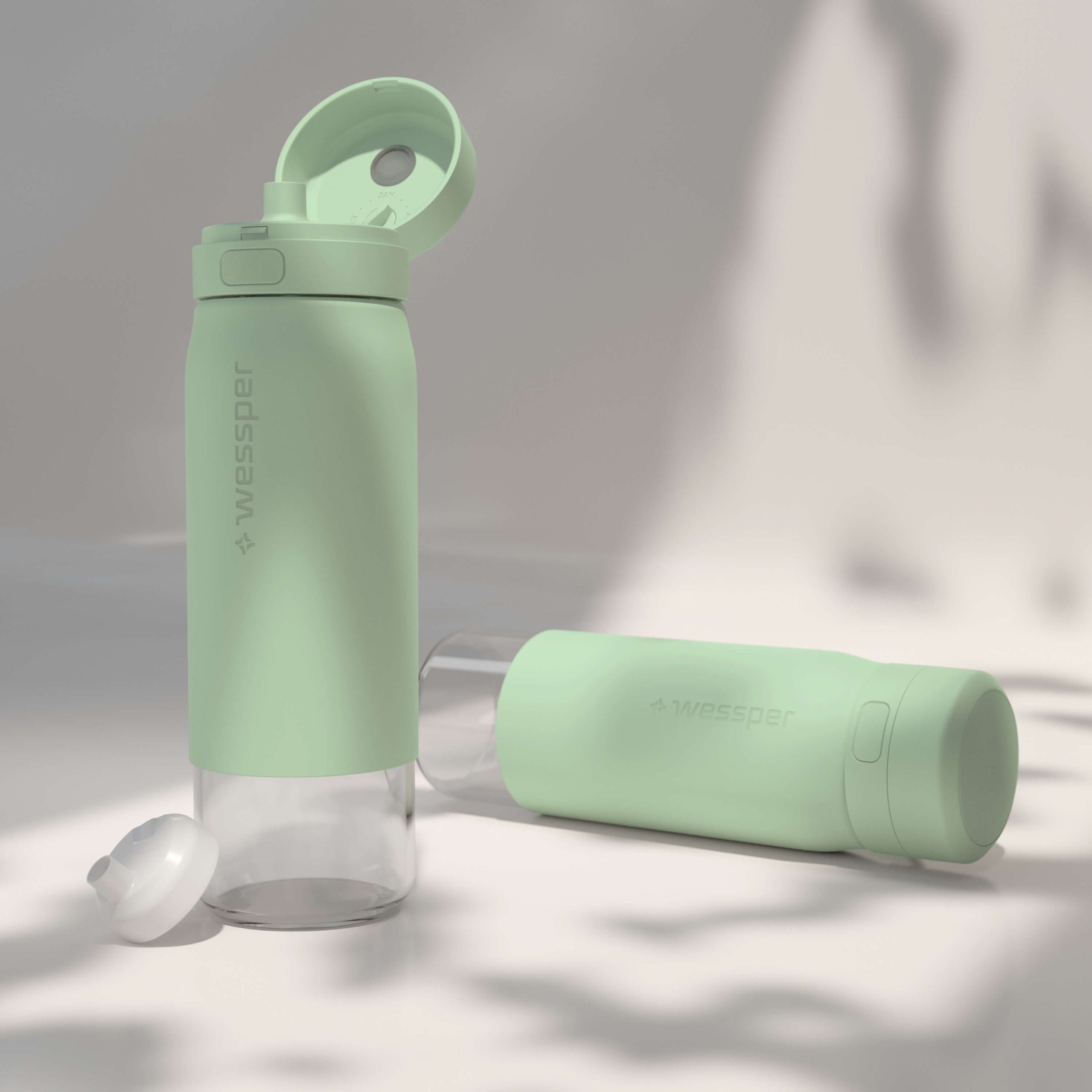 Butelka filtrująca Wessper B2 GLASS Actitex™ 500 ml Butelka filtrująca Wessper B2 GLASS Actitex™ 500 ml