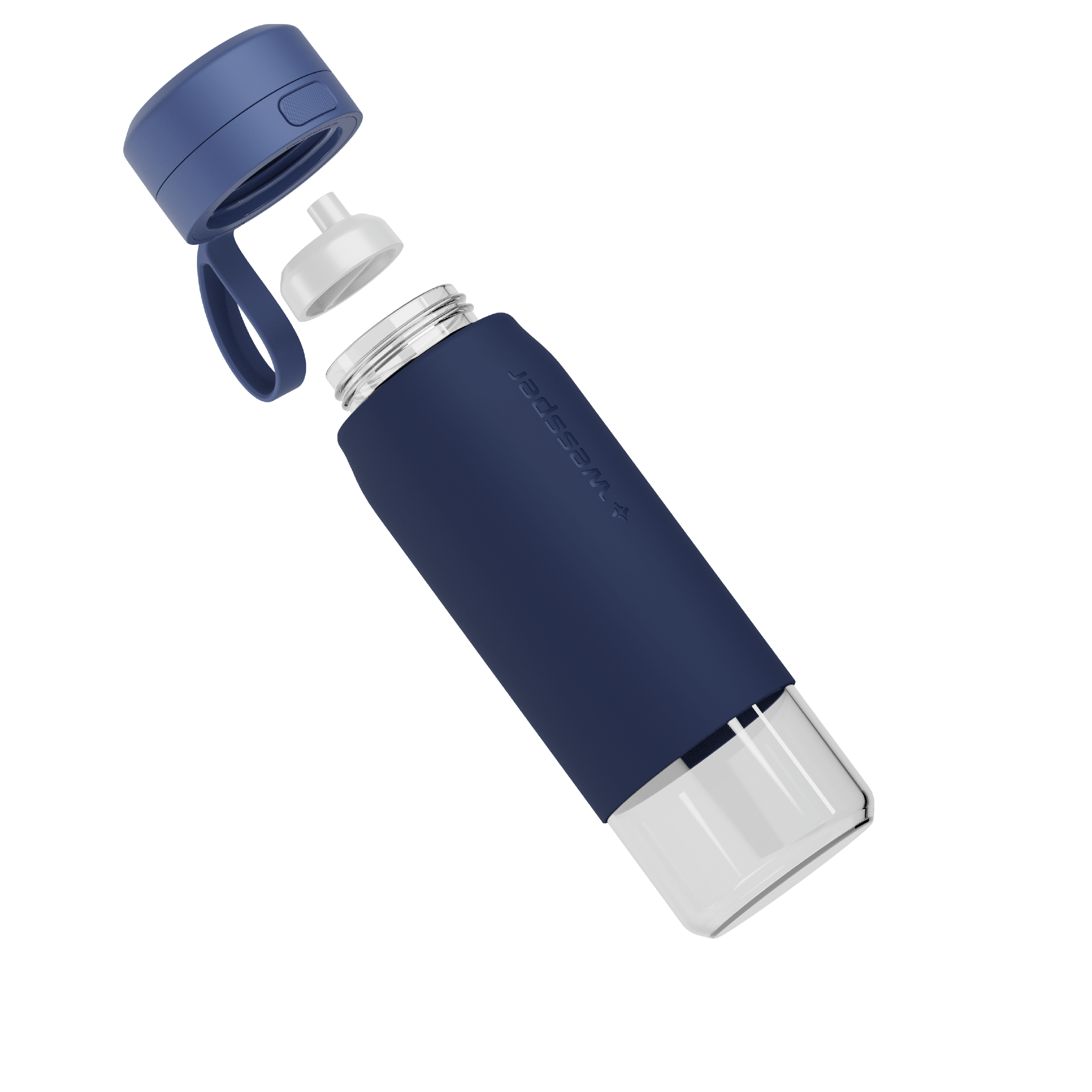 Butelka filtrująca Wessper B2 GLASS Actitex™ 700 ml Butelka filtrująca Wessper B2 GLASS Actitex™ 700 ml