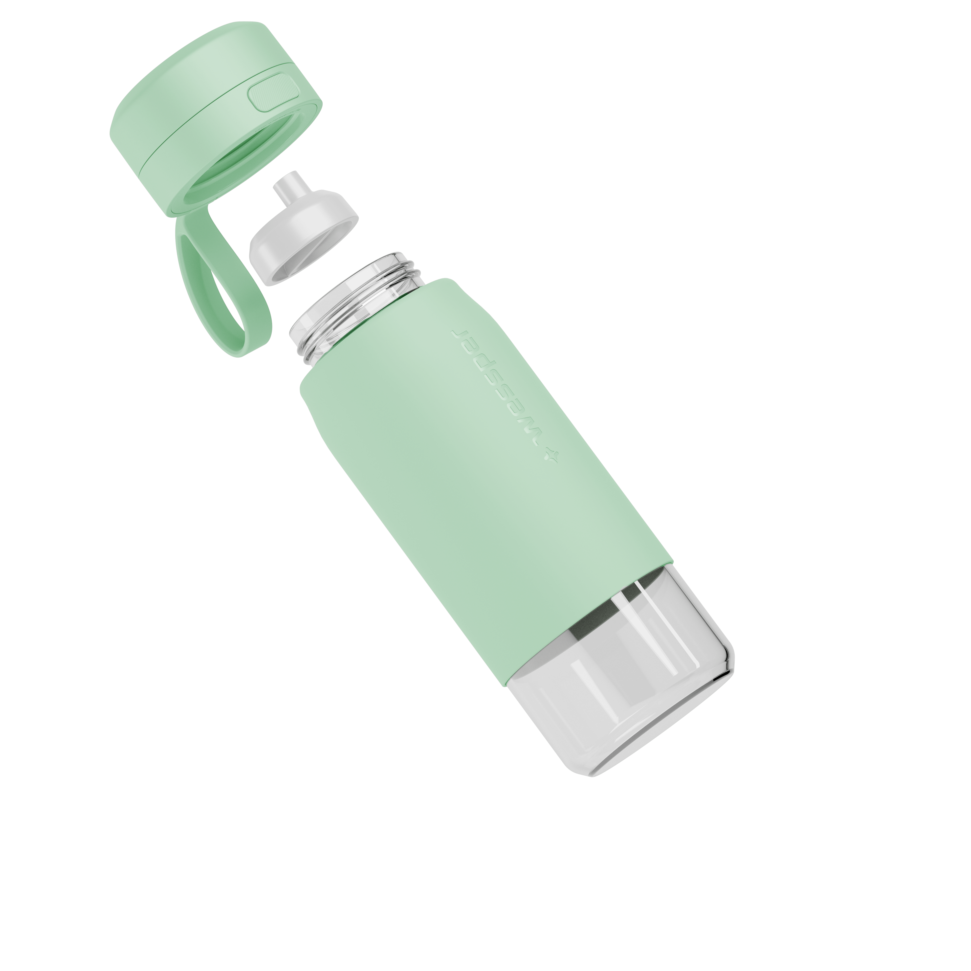 Butelka filtrująca Wessper B2 GLASS Actitex™ 500 ml Butelka filtrująca Wessper B2 GLASS Actitex™ 500 ml