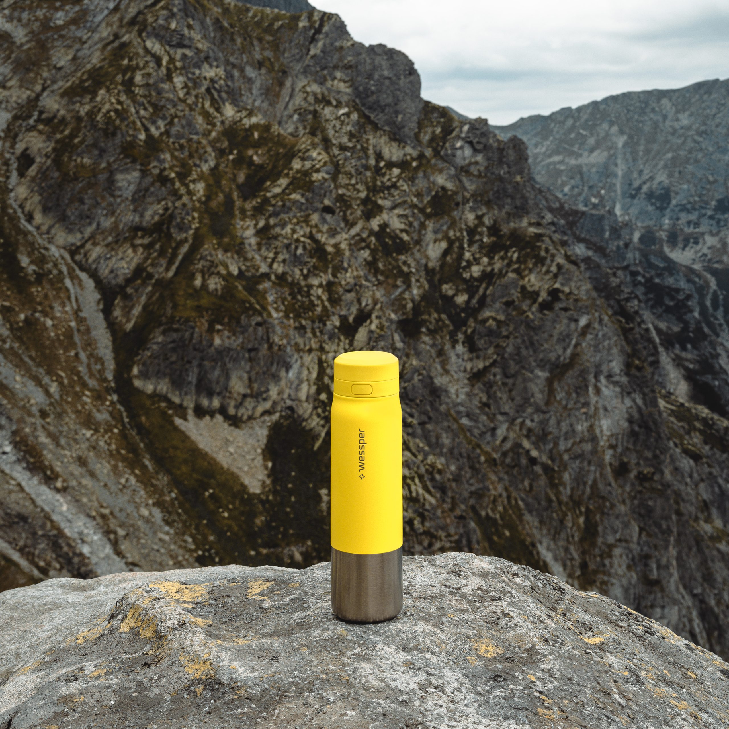 Butelka filtrująca Wessper B2 STAINLESS STEEL Actitex™ 1000 ml Butelka filtrująca Wessper B2 STAINLESS STEEL Actitex™ 1000 ml