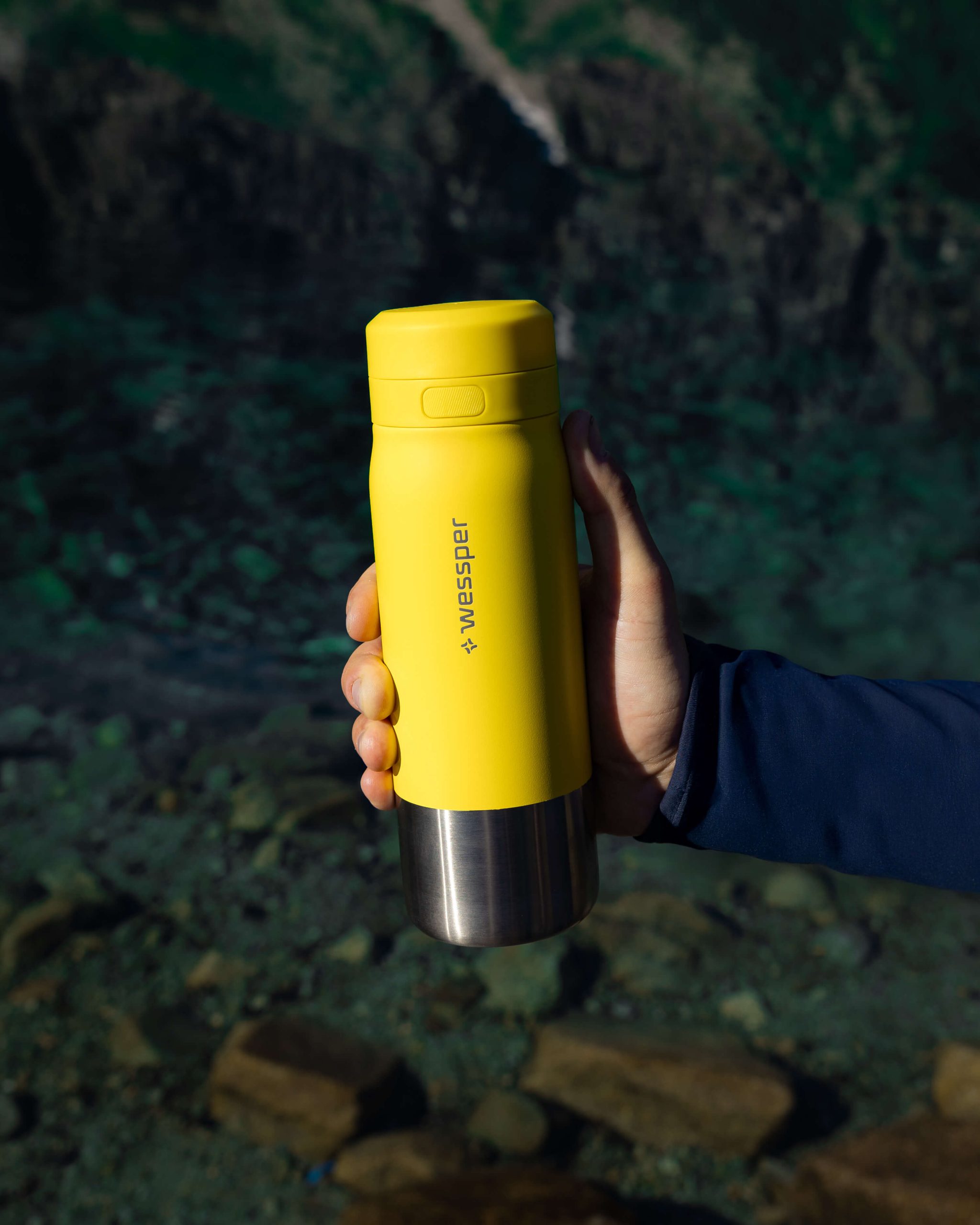 Butelka filtrująca Wessper B2 STAINLESS STEEL Actitex™ 700 ml Butelka filtrująca Wessper B2 STAINLESS STEEL Actitex™ 700 ml