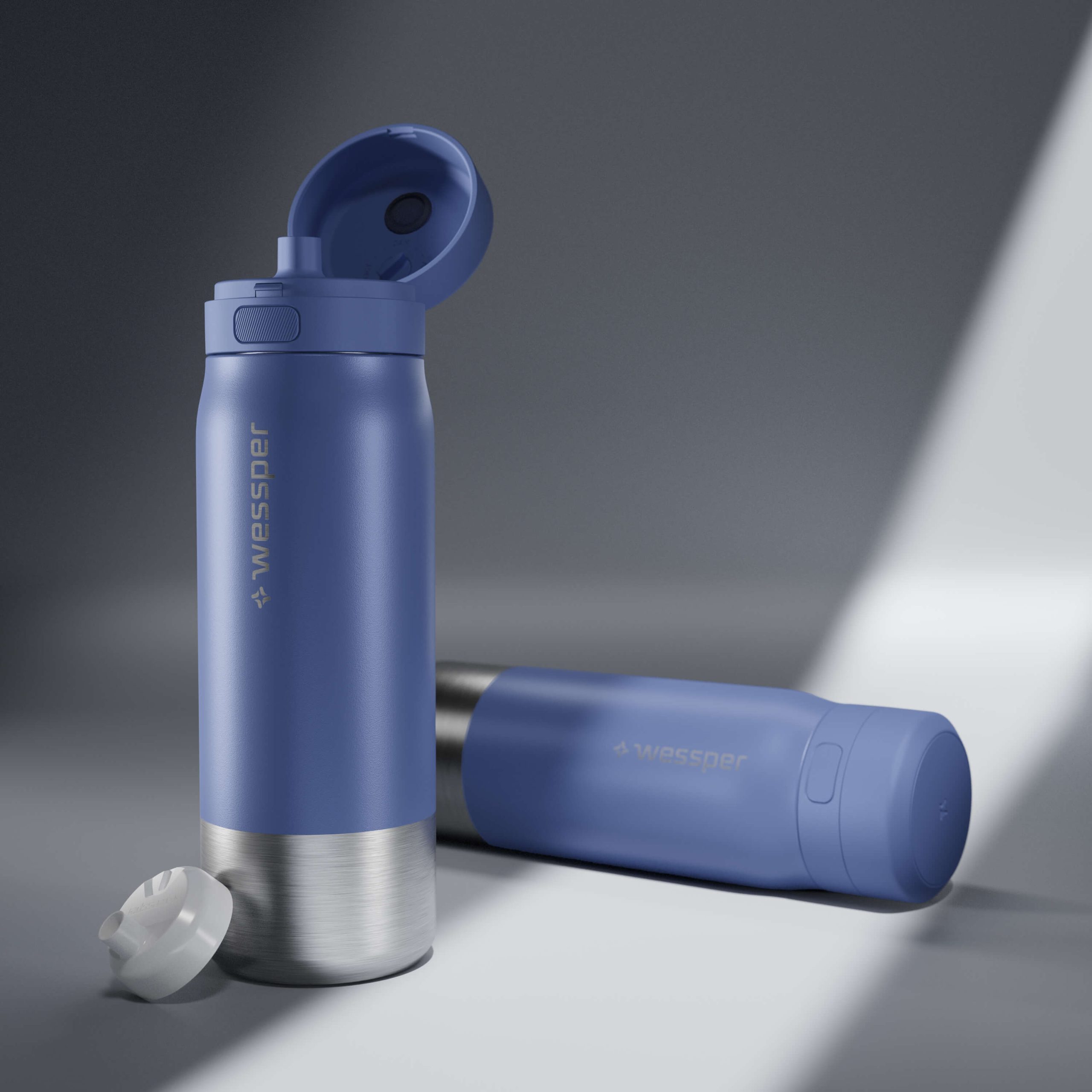 Butelka filtrująca Wessper B2 STAINLESS STEEL Actitex™ 700 ml Butelka filtrująca Wessper B2 STAINLESS STEEL Actitex™ 700 ml