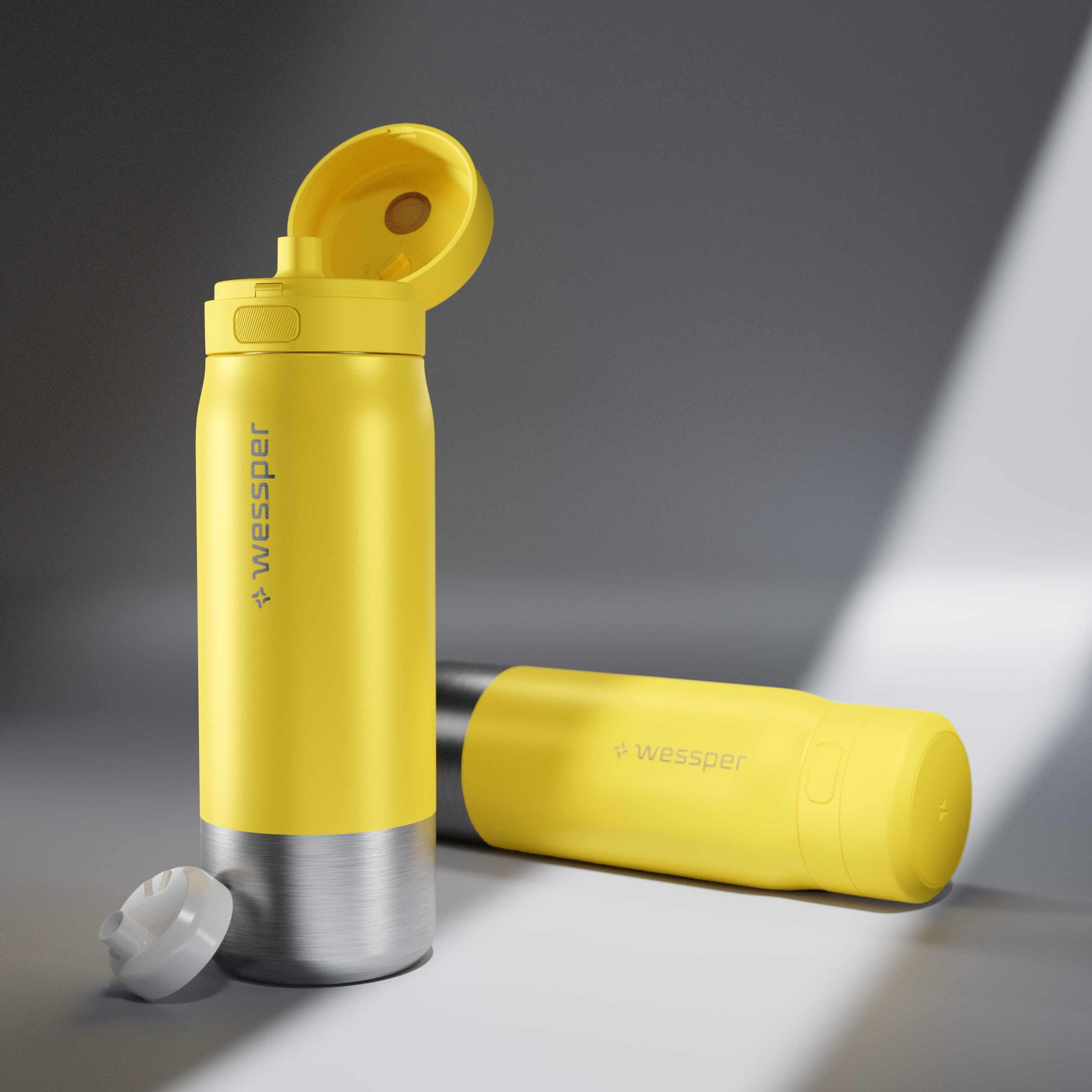 Butelka filtrująca Wessper B2 STAINLESS STEEL Actitex™ 700 ml Butelka filtrująca Wessper B2 STAINLESS STEEL Actitex™ 700 ml