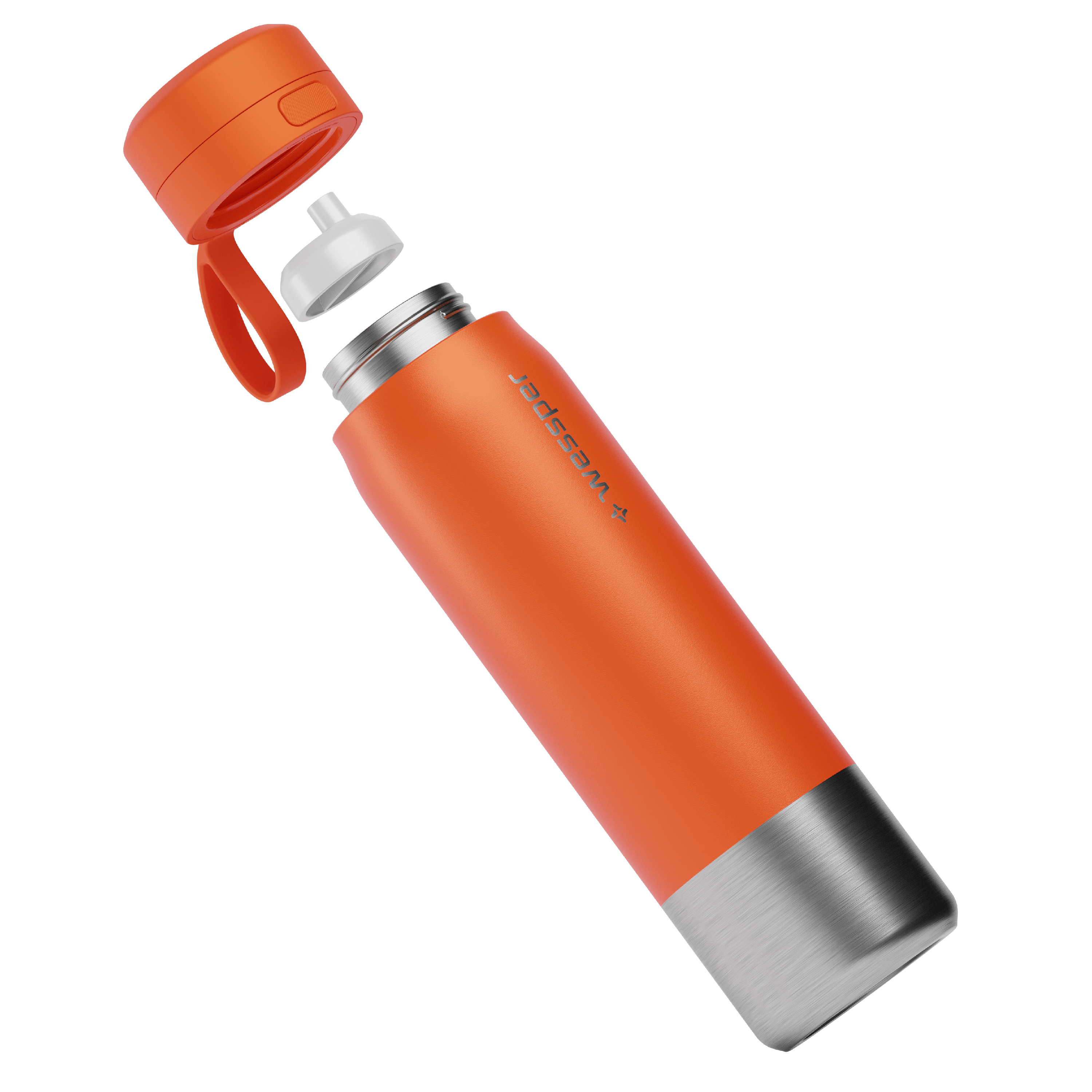 Butelka filtrująca Wessper B2 STAINLESS STEEL Actitex™ 1000 ml Butelka filtrująca Wessper B2 STAINLESS STEEL Actitex™ 1000 ml