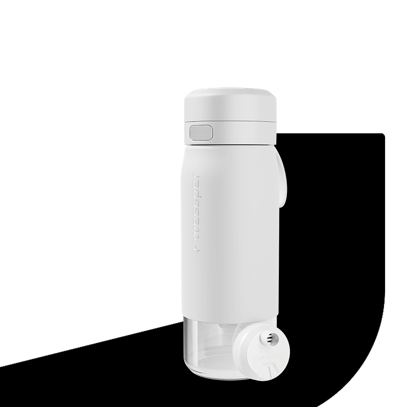 Butelka filtrująca Wessper B2 GLASS Actitex™ 500 ml Butelka filtrująca Wessper B2 GLASS Actitex™ 500 ml