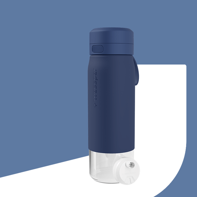 Butelka filtrująca Wessper B2 GLASS Actitex™ 500 ml Butelka filtrująca Wessper B2 GLASS Actitex™ 500 ml