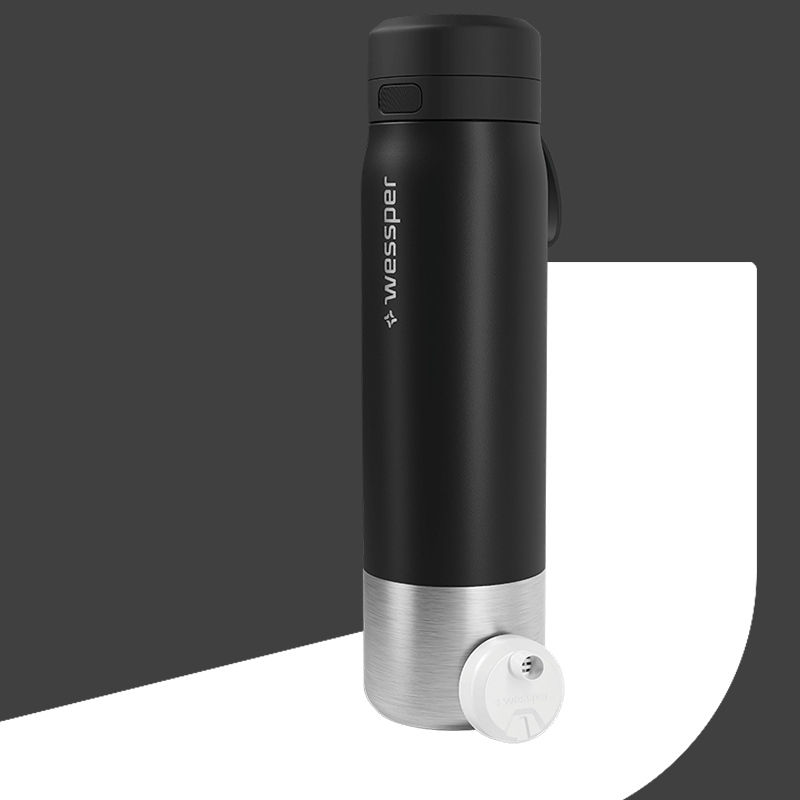 Butelka filtrująca Wessper B2 STAINLESS STEEL Actitex™ 1000 ml Butelka filtrująca Wessper B2 STAINLESS STEEL Actitex™ 1000 ml