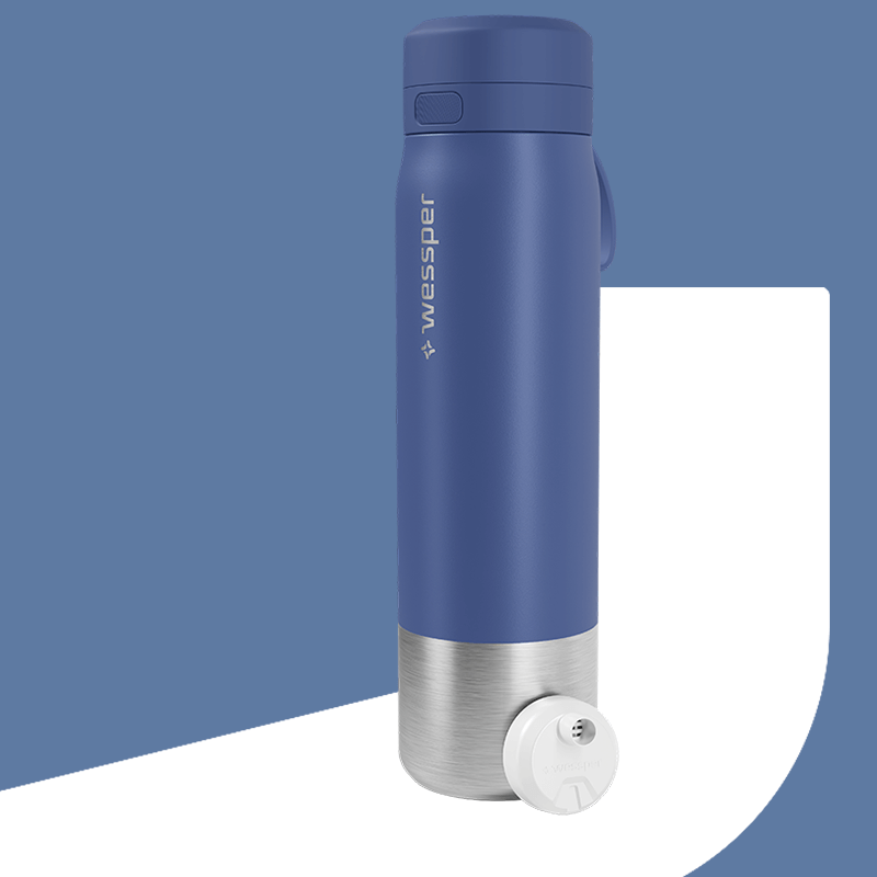 Butelka filtrująca Wessper B2 STAINLESS STEEL Actitex™ 1000 ml Butelka filtrująca Wessper B2 STAINLESS STEEL Actitex™ 1000 ml