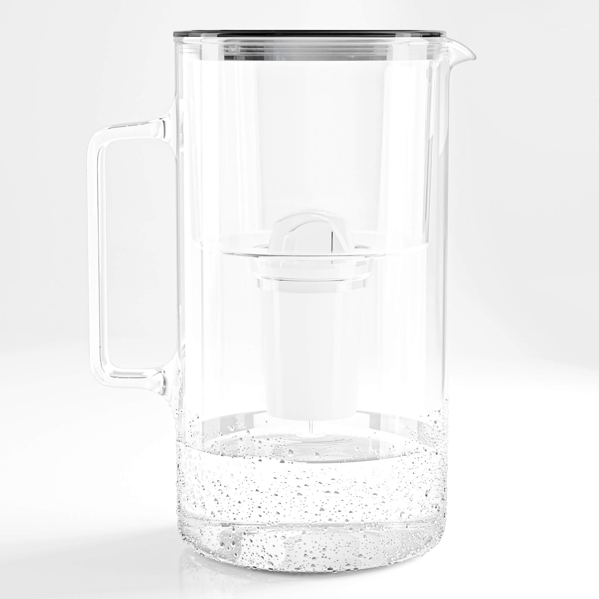 Dzbanek filtrujący Wessper D2 Borosilicate futureflow