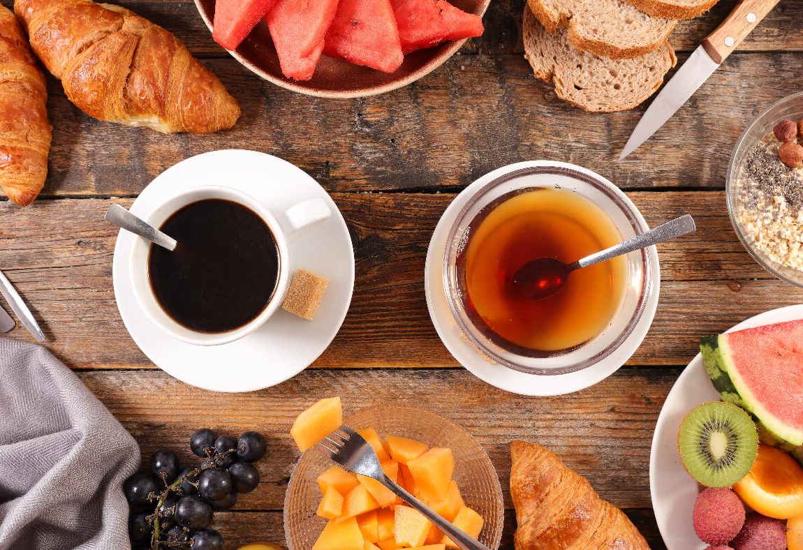 Smak kawy i herbaty woda filtrowana