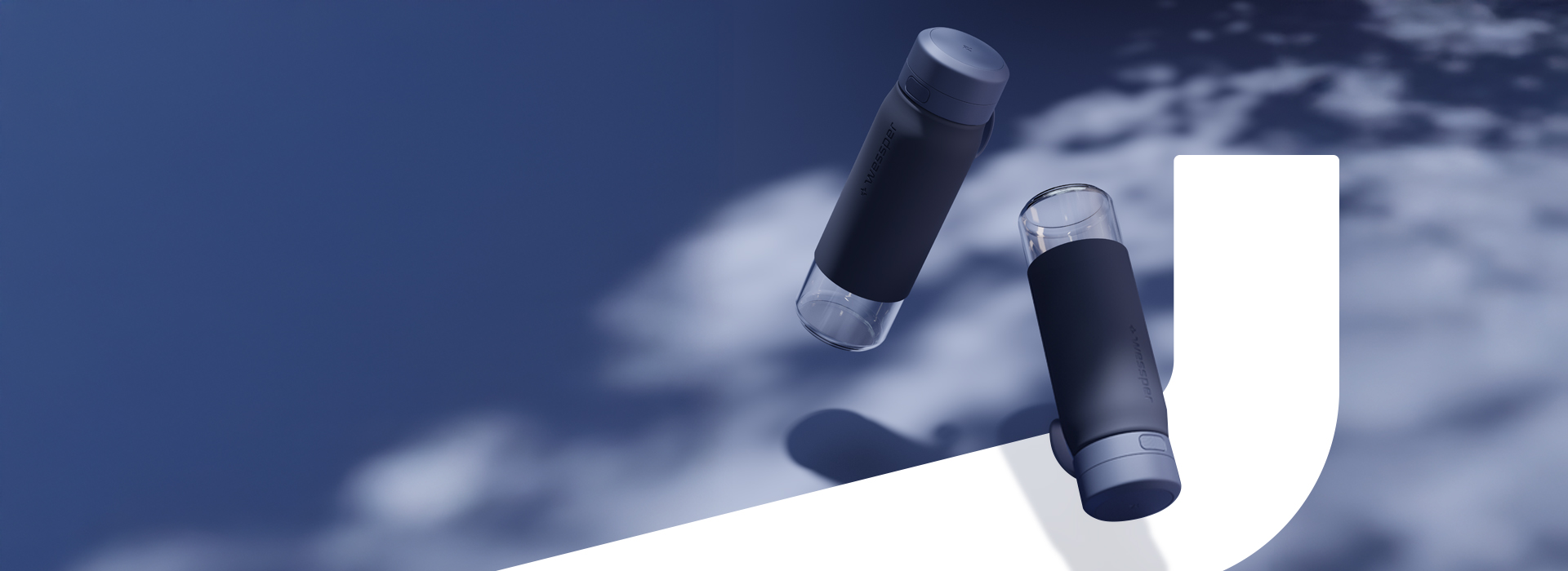 Butelki filtrujące Wessper B2 Glass Actitex