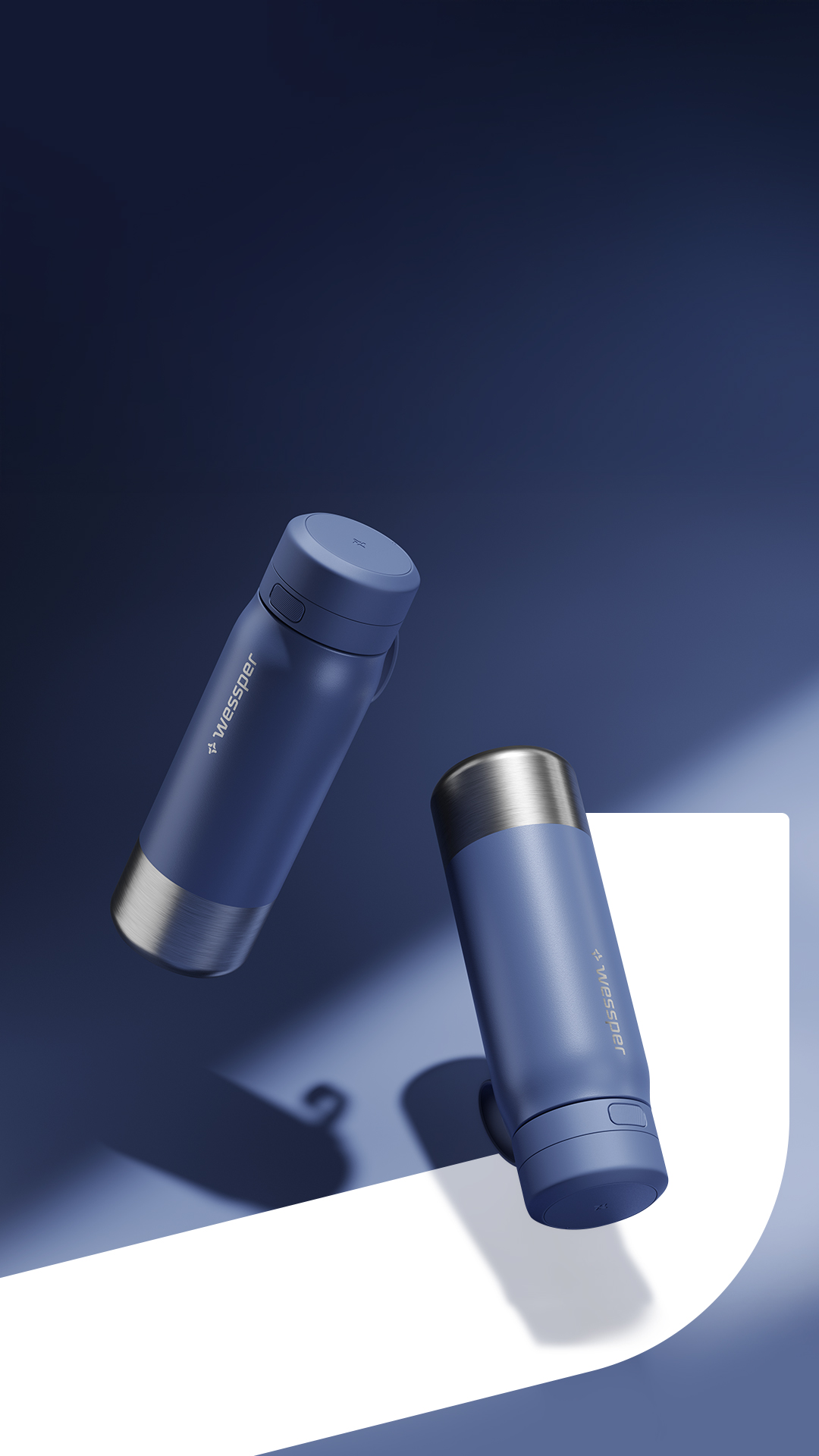 Butelki filtrujące Wessper B2 Glass Actitex