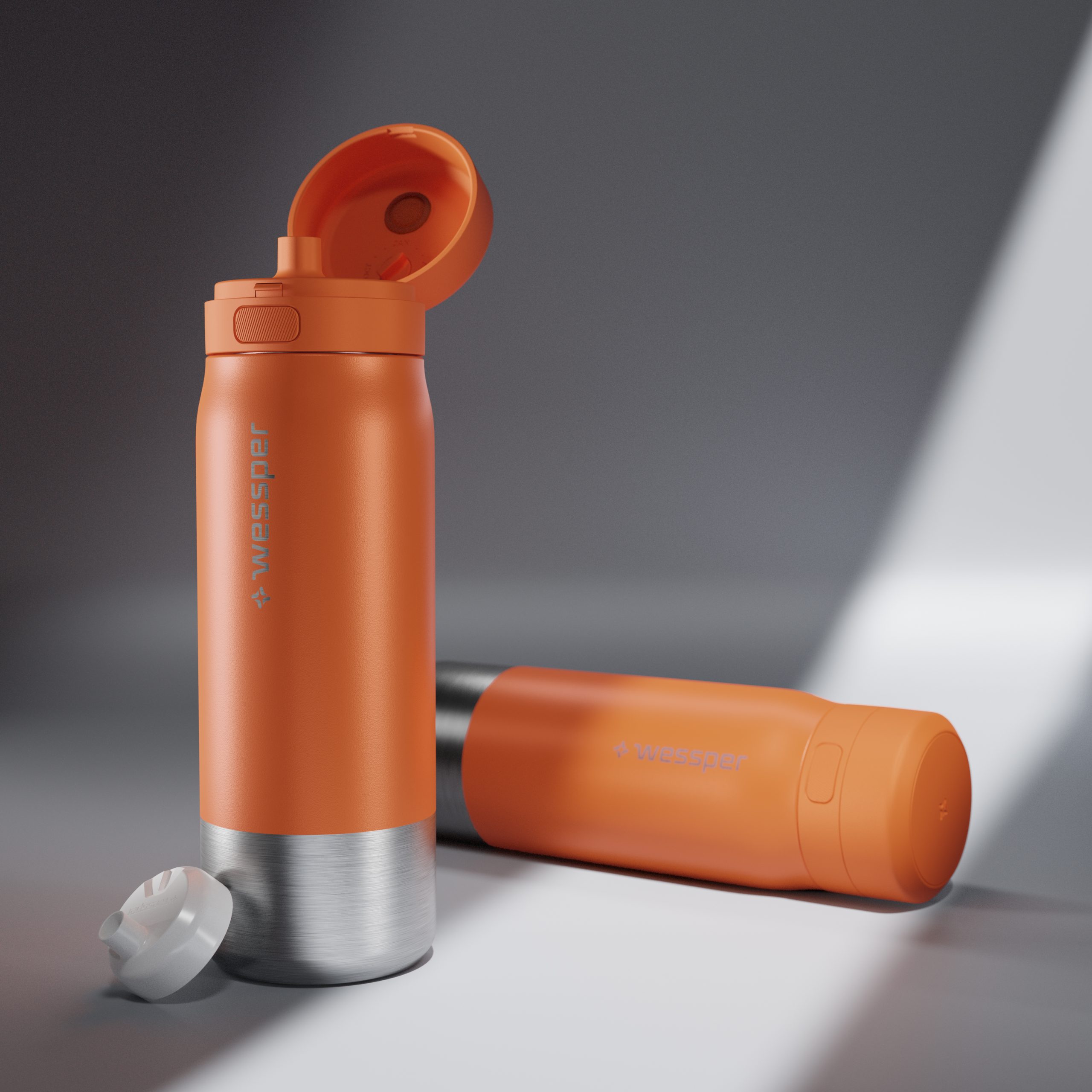 Butelka filtrująca Wessper B2 STAINLESS STEEL Actitex™ 700 ml