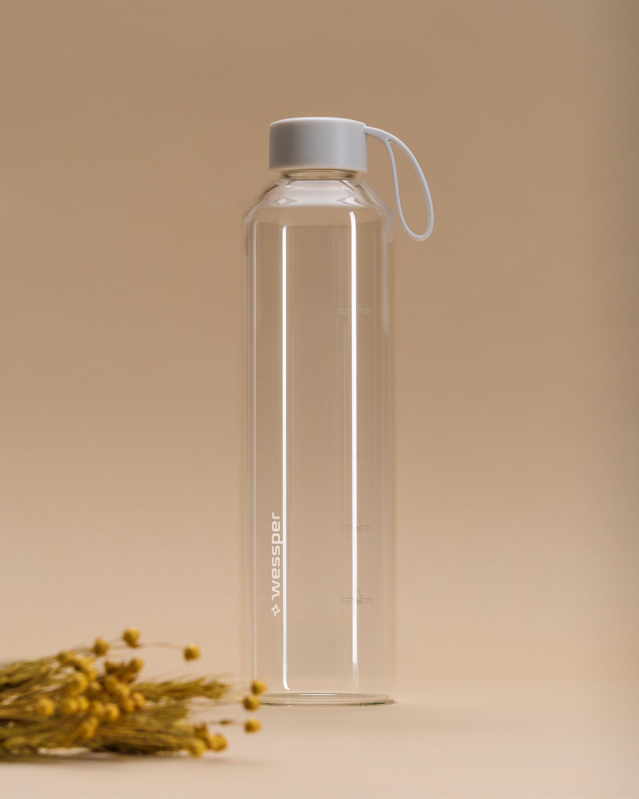 Butelka motywacyjna Wessper B1 BOROSILICATE Base Bottle 1 L