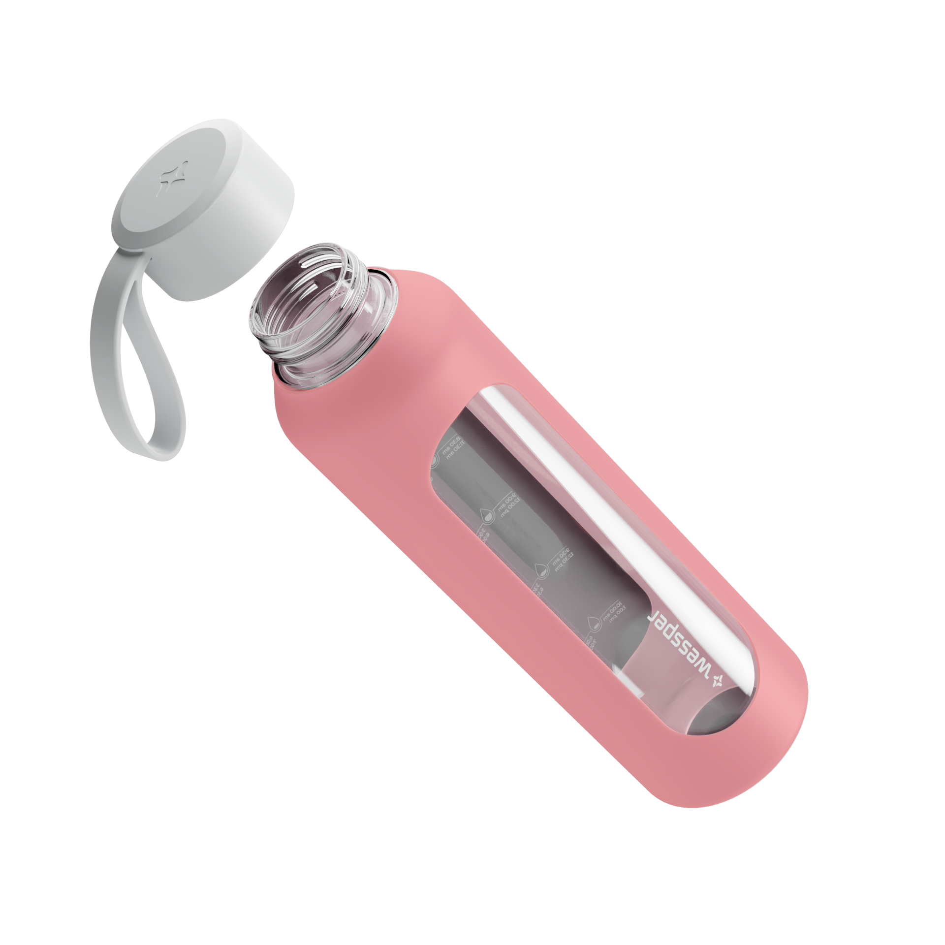 Butelka motywacyjna Wessper B1 BOROSILICATE Sun 500 ml