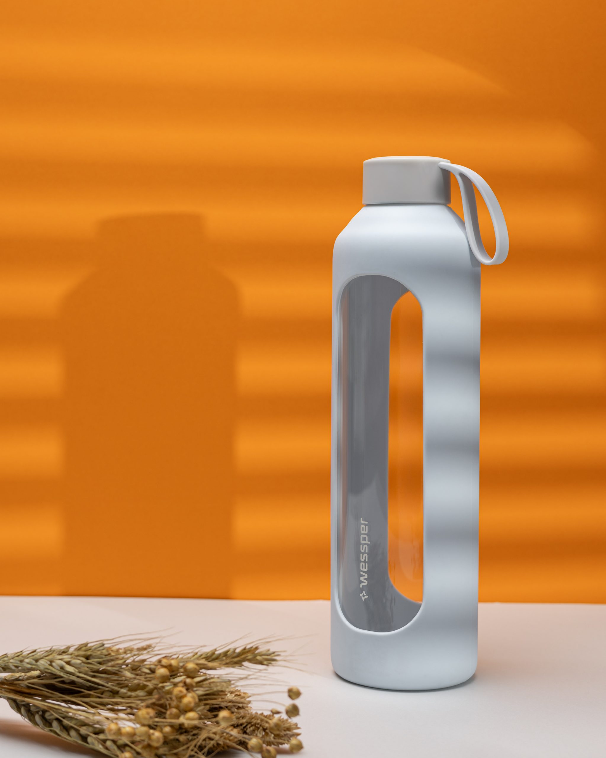 Butelka motywacyjna Wessper B1 BOROSILICATE Poppy 1 L