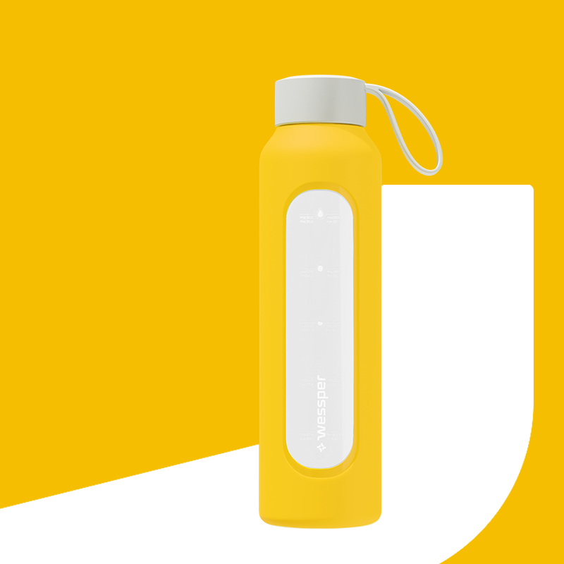 Butelka motywacyjna Wessper B1 BOROSILICATE Sun 500 ml