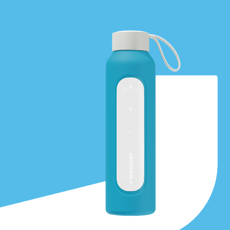 Butelka motywacyjna Wessper B1 BOROSILICATE Ocean 500 ml