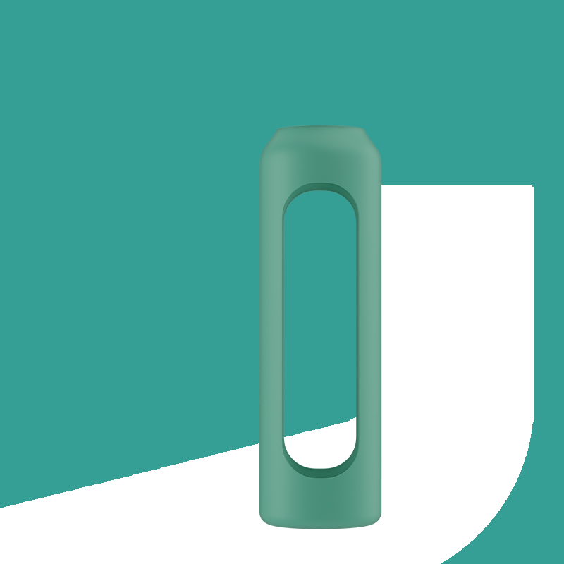 Silikonowe etui do butelki motywacyjnej Wessper B1 BOROSILICATE