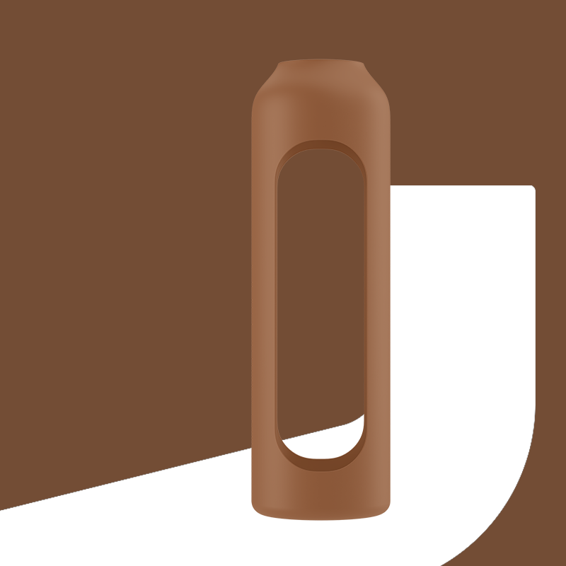 Silikonowe etui do butelki motywacyjnej Wessper B1 BOROSILICATE