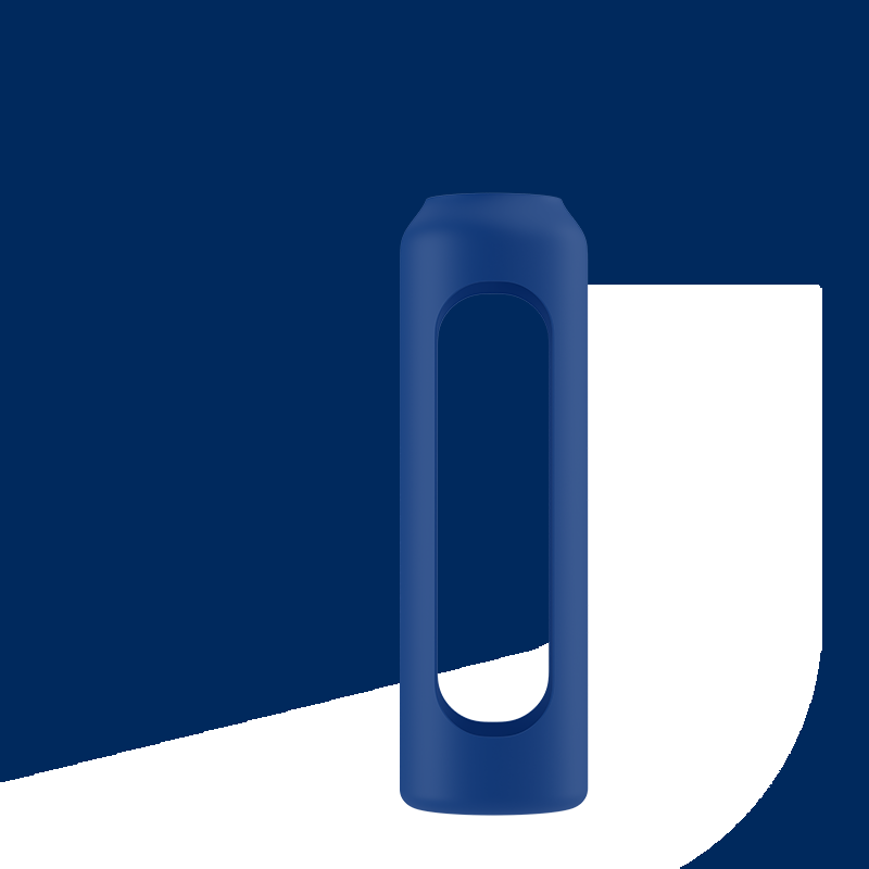 Silikonowe etui do butelki motywacyjnej Wessper B1 BOROSILICATE