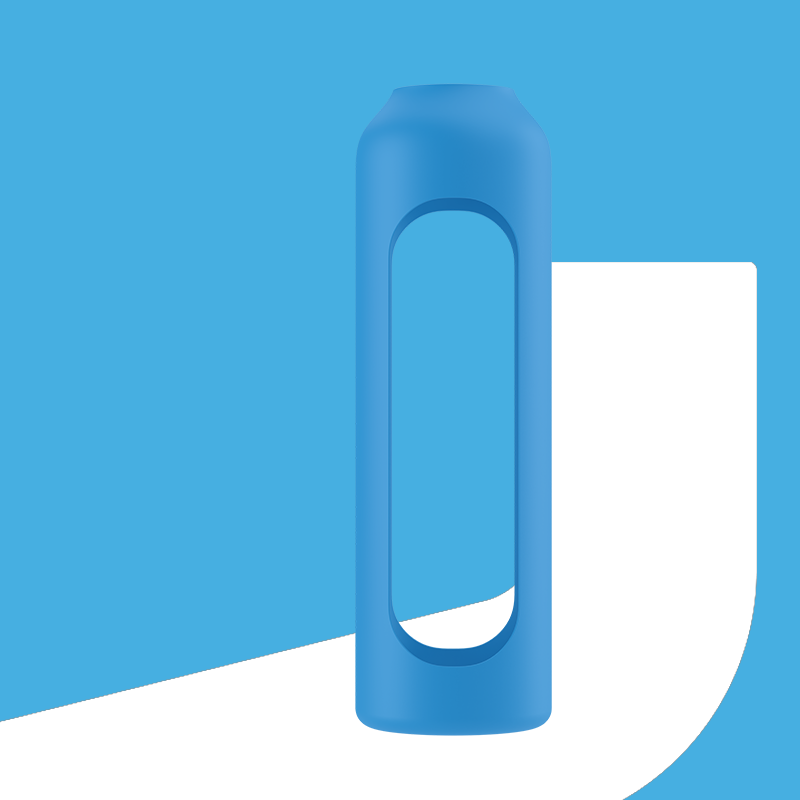 Silikonowe etui do butelki motywacyjnej Wessper B1 BOROSILICATE