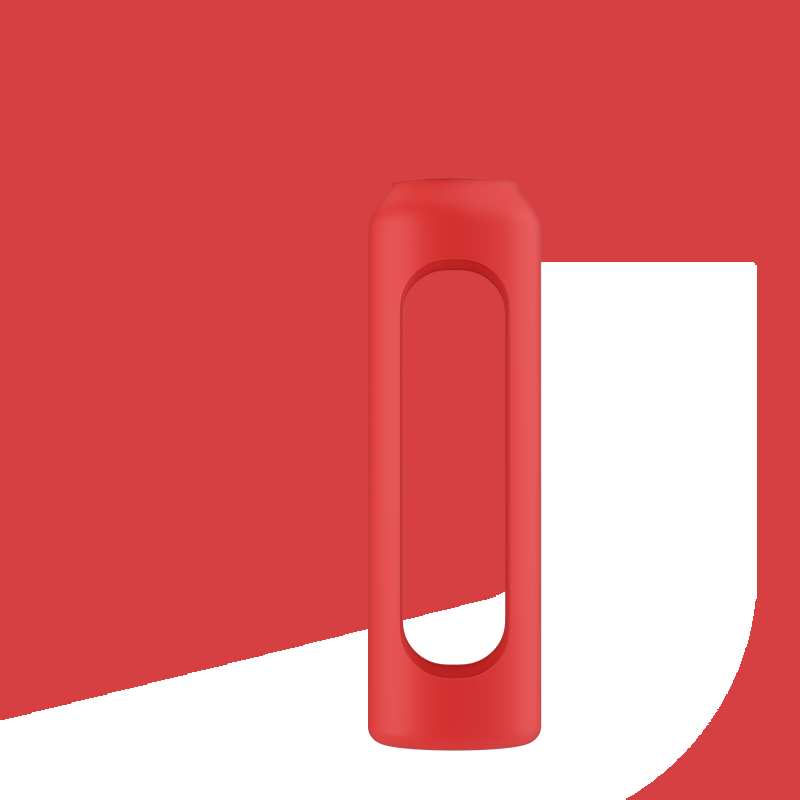 Silikonowe etui do butelki motywacyjnej Wessper B1 BOROSILICATE