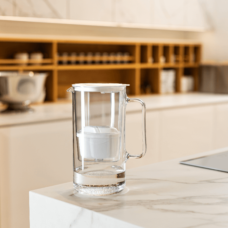 Mini dzbanek filtrujący szklany Wessper