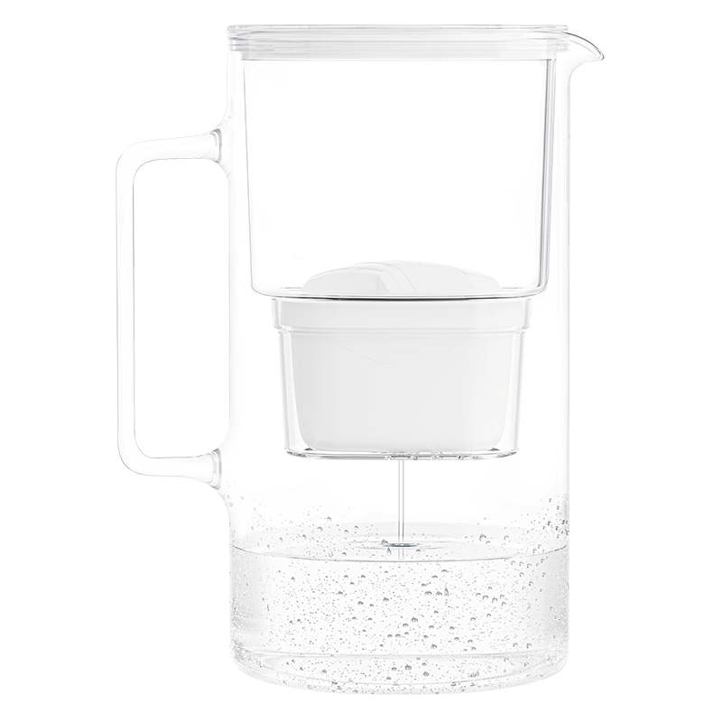 Carafe en verre Wessper AquaClassic avec filtre à eau compatible